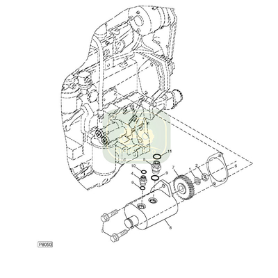 Części hydrauliczne 50L RE241577 Hydraulic Pump For JD Tractor