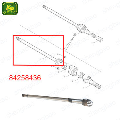 Części przedniej osi 84258436 Półosi do ładowarko-koparki