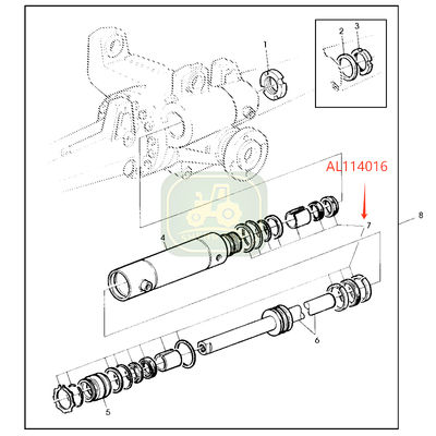 Steering And Brakes Parts AL114016 AL166294 Seal Kit For Tractor