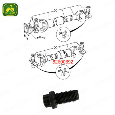 Części osi napędowej 82600892 Bolt 3/8 UNF x 3/4 dla ciągnika