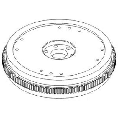 Koło zamachowe ciągnika  Ford F1NN6375AA 81871636 128T